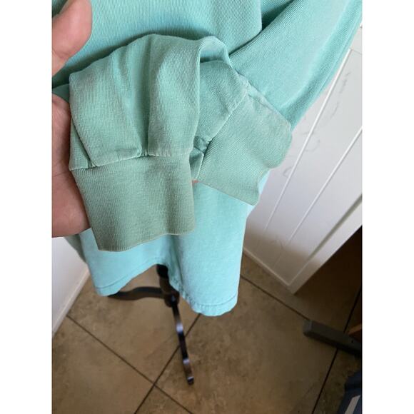 Comfort Colors Shirt Sz M Bulldog Class Southern Style Aqua UGA Georgia Tee - Picture 6 of 7